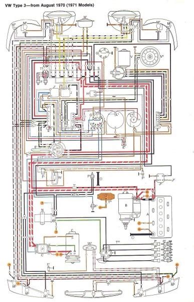 1975 Volkswagen Wiring Diagram