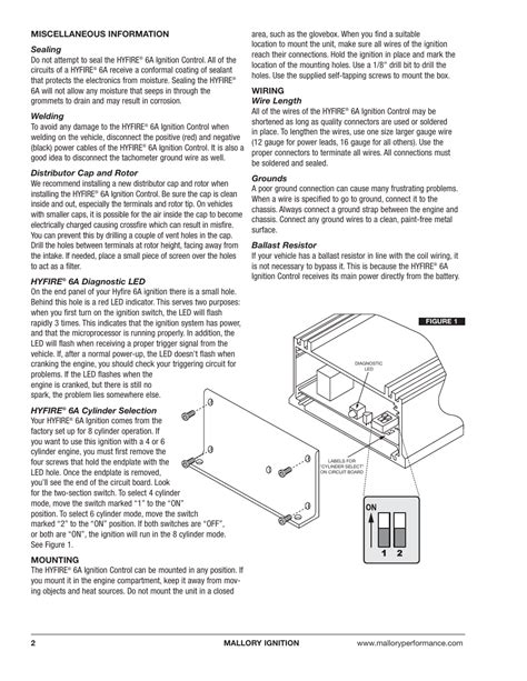 Mallory Hyfire 6853M Wiring Diagram