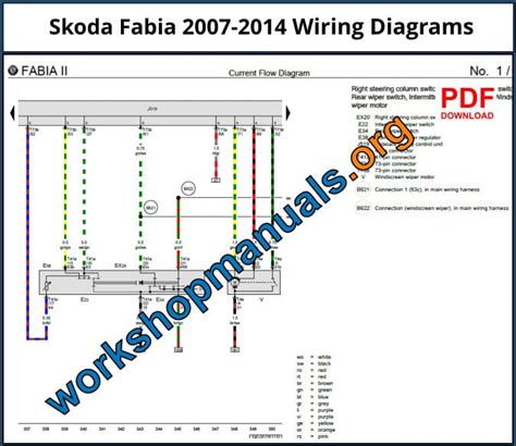 Skoda Fabia 6Y Wiring Diagram